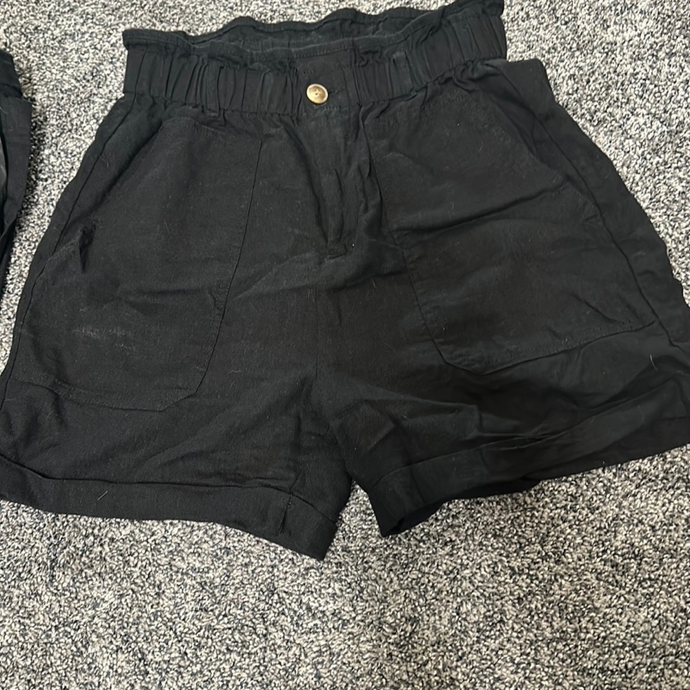 High waist shorts